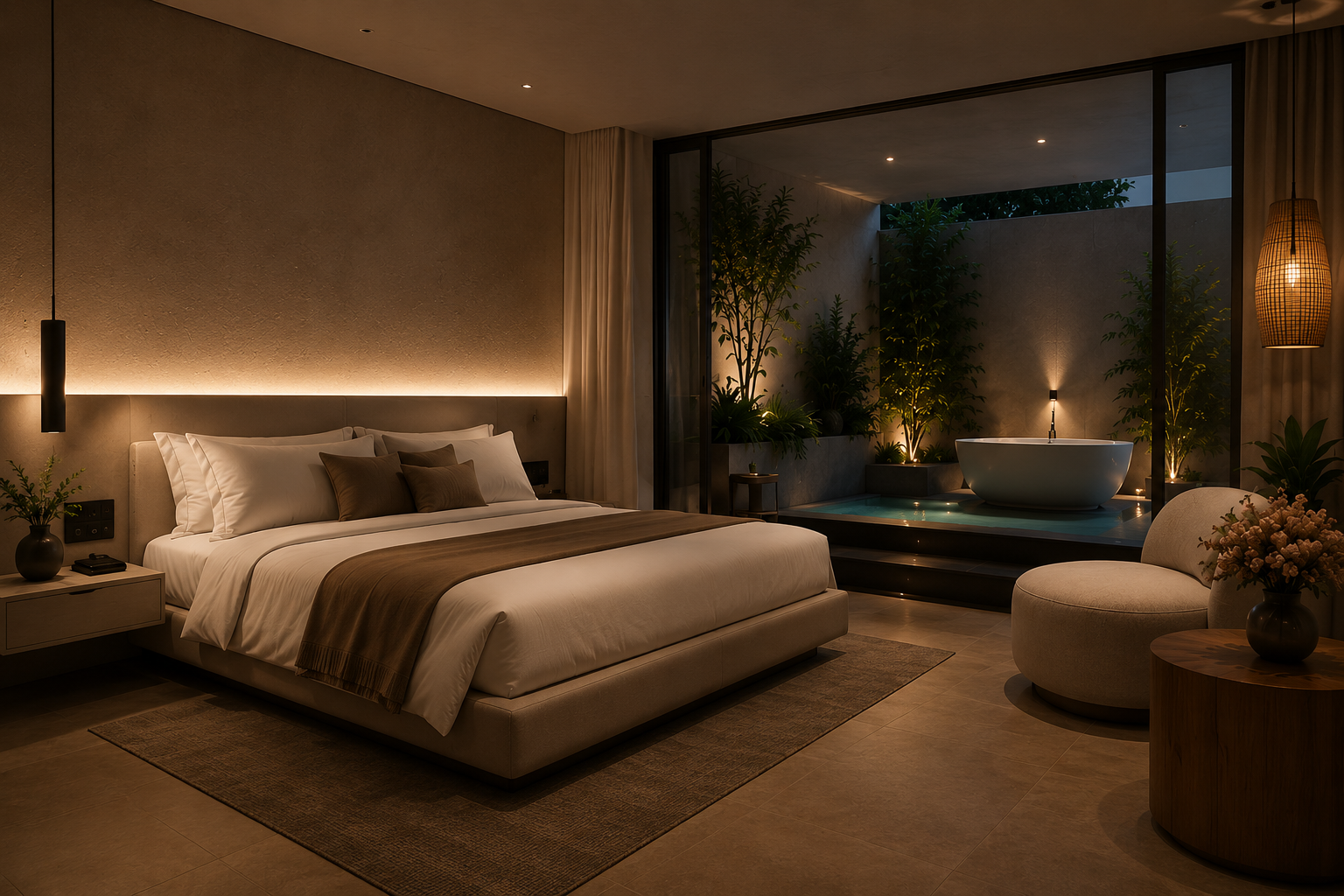 Guest room lighting